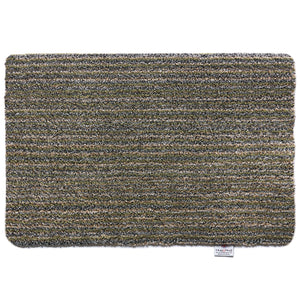 Candy Sage Green Striped Doormat 1