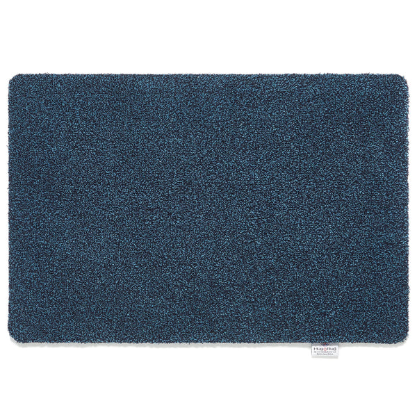 Plain Fleck - Indigo Washable Doormat 1