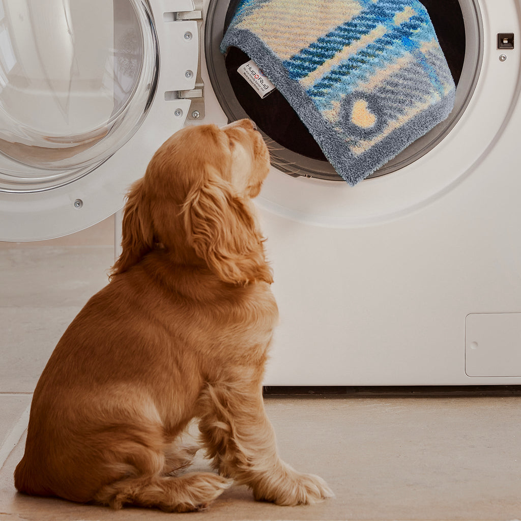 Tartan - Blue Washable Doormat 3