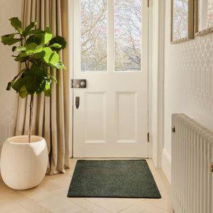 Plain Fleck - Sage Green Doormat
