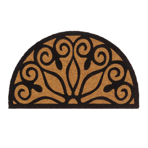Scroll Coir Doormat 1