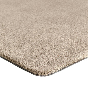 Sense Beige Bath mat- a bathmat made from recycled materials in a solid beige colour.