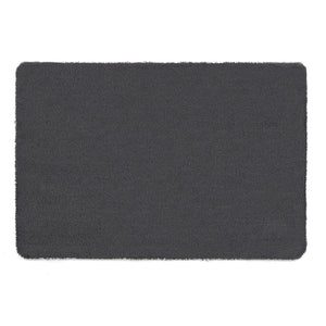 Sense Charcoal Bath Mat- a bath mat made from recycled materials in a solid dark grey.