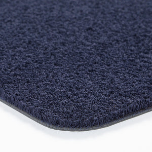 Sense French Navy Bath Mat- a bath mat made from recycled materials in a solid navy colour.