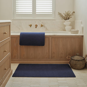 Sense French Navy Bath Mat