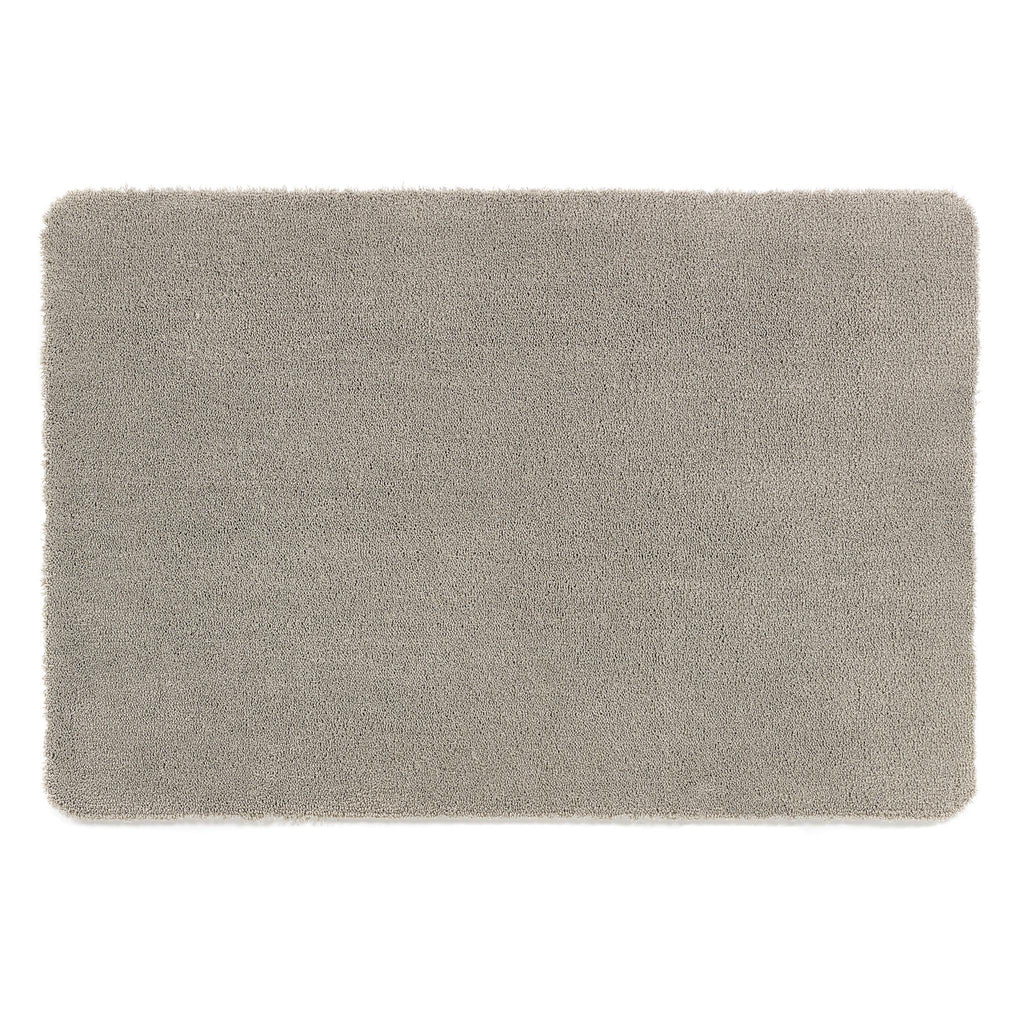 Sense Ghost Grey Bath Mat- a bath mat made from recycled materials in a solid grey.