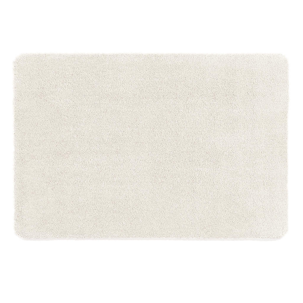 Sense Pumice Stone Bath Mat- a bath mat made from recycled materials in a solid cream.