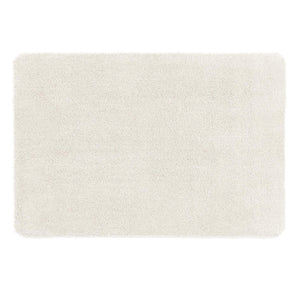 Sense Pumice Stone Bath Mat- a bath mat made from recycled materials in a solid cream.