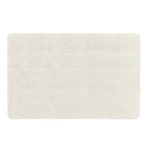 Sense Pumice Stone Bath Mat- a bath mat made from recycled materials in a solid cream.