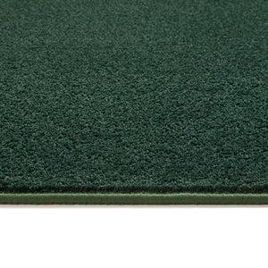 Sense Washable Rug in Forest Green- a 100% recycled polyester rug.