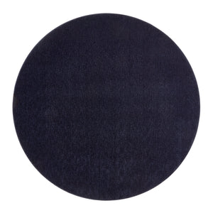 Sense Washable Rug in French Navy Blue- a 100% recycled polyester rug.