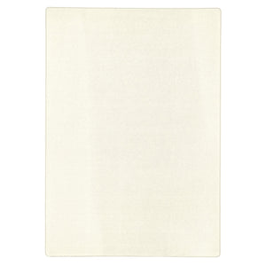 Sense Pumice Stone Washable Rug- a 100% recycled polyester rug in a solid cream colour.