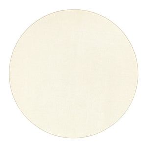Sense Pumice Stone Washable Rug- a 100% recycled polyester rug in a solid cream colour.