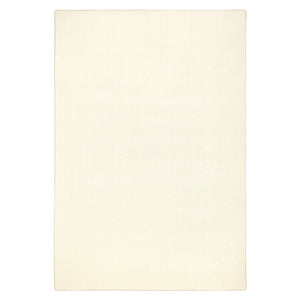 Sense Pumice Stone Washable Rug- a 100% recycled polyester rug in a solid cream colour.