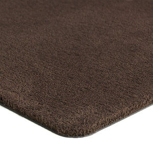 Sense Clove Brown Washable Runner- a 100% recycled polyester runner in a solid dark brown.