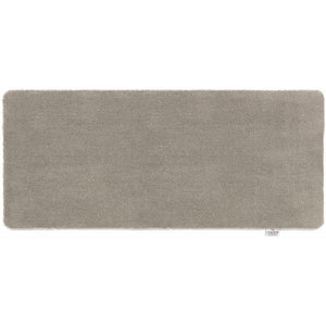 Sense Ghost Grey Washable Runner- a 100% recycled polyester runner in a solid light grey colour.