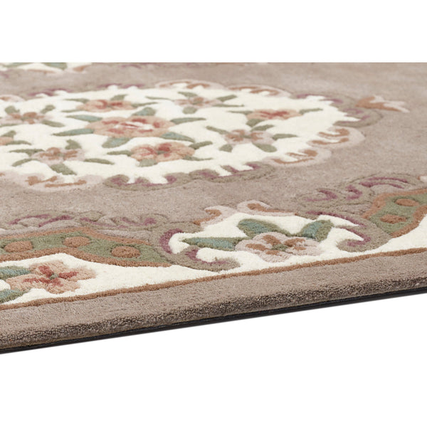 Shensi Aubusson Rug in Beige 5