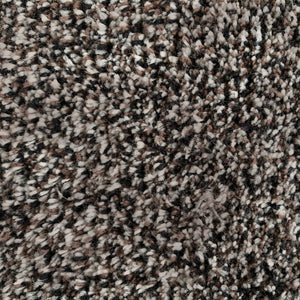 Plain Fleck Slate Runner- a 100% recycled material runner in a blend of charcoal, mid grey, white, and brown flecks.