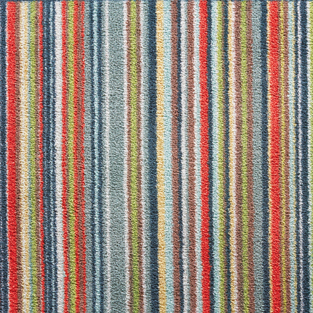Stripe 32 Multi Washable Doormat 6