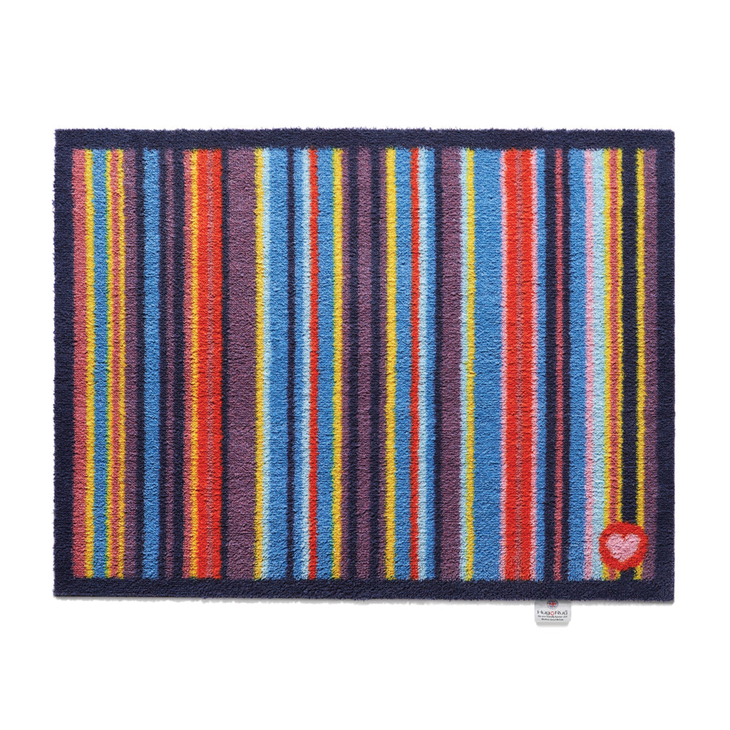 Stripe 85 Multi Washable Doormat 1