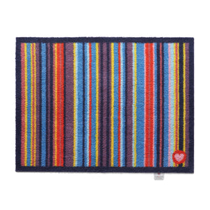 Stripe 85 Multi Washable Doormat 1