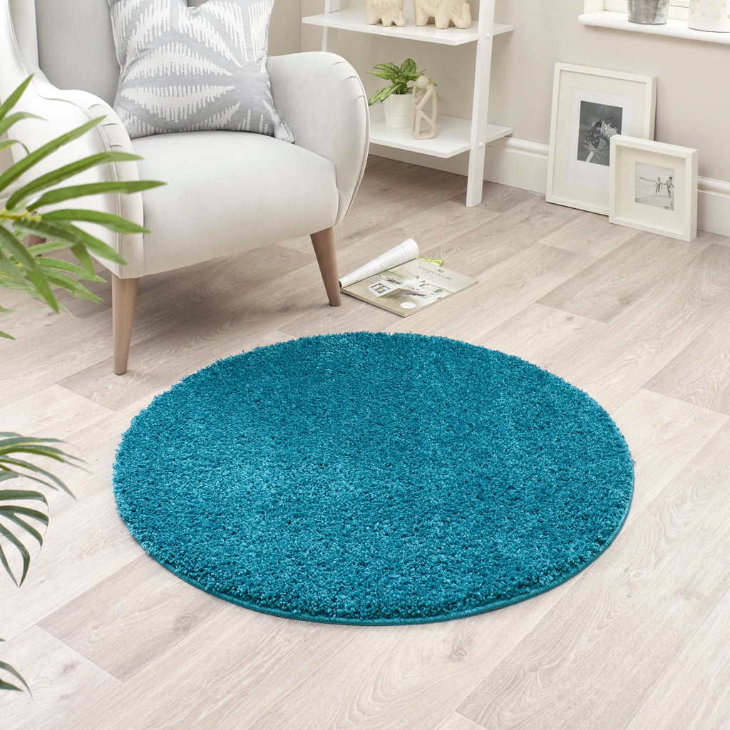 My Rug Washable in Teal 4