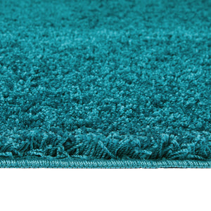 My Rug Washable in Teal Pile Height