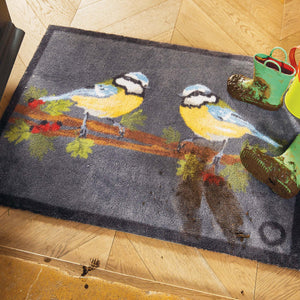 Bluetit 1 Bird Washable Doormat 2