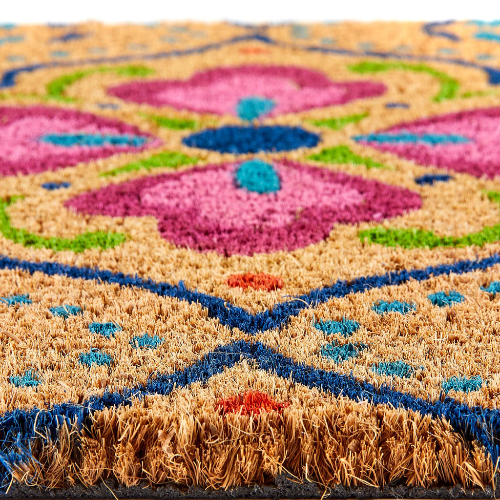 Bright Tile Coir Doormat 3