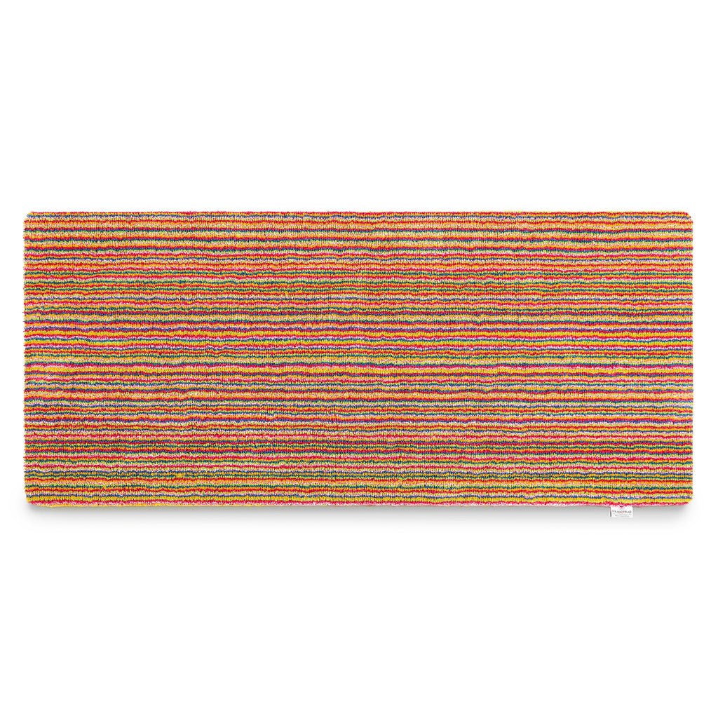 Candy Bright Stripe Washable Runner