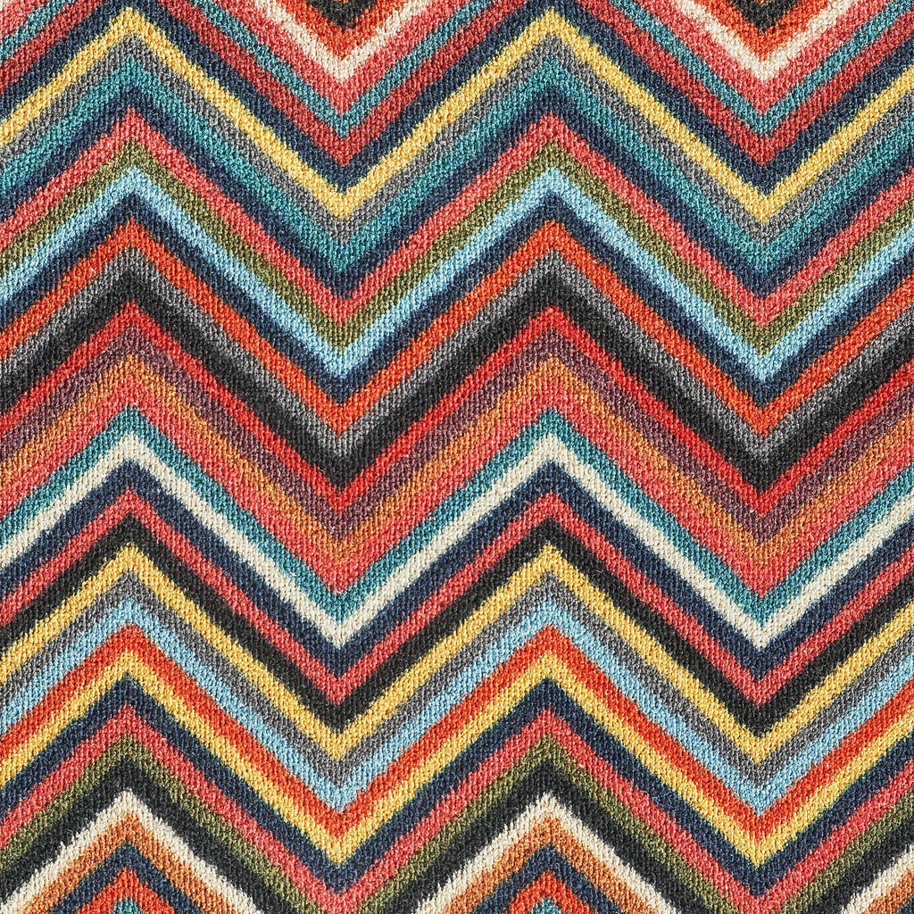 Chevron 1 Multicoloured Doormat 3