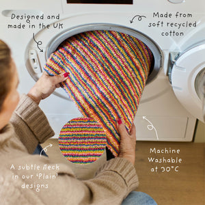 Candy Earth Striped Washable Doormat 5