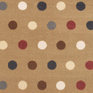 Spot 10 Light Brown Washable Doormat 3