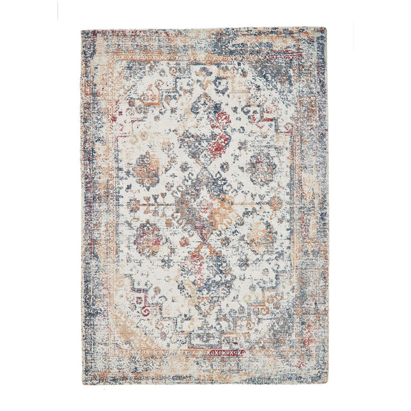 Vogue Rug Navy/Rust 1