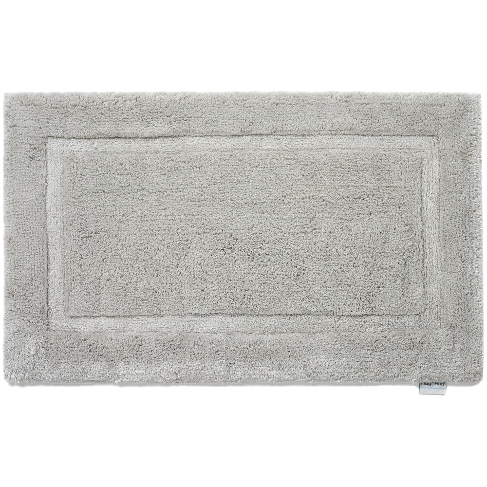 Bamboo Border Grey Bathmat 1