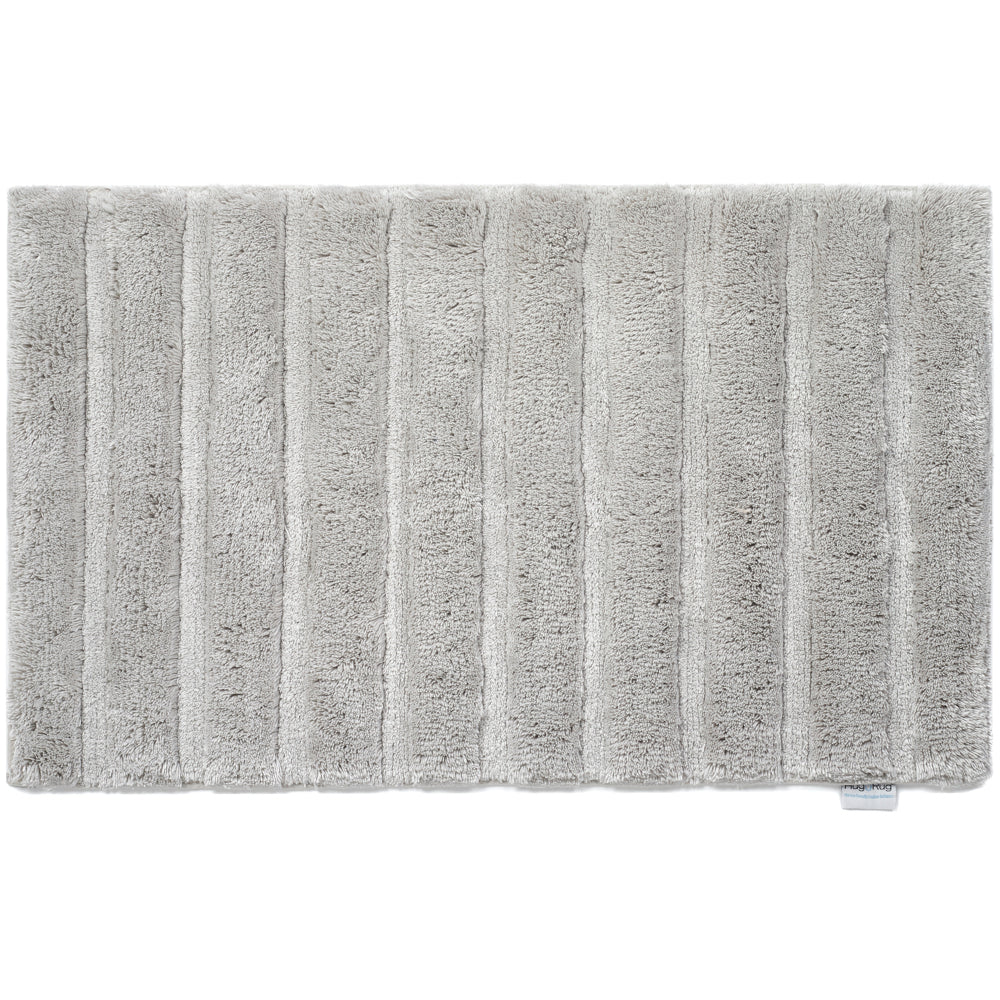Bamboo Stripe Grey Bathmat 1