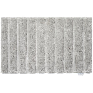 Bamboo Stripe Grey Bathmat 1
