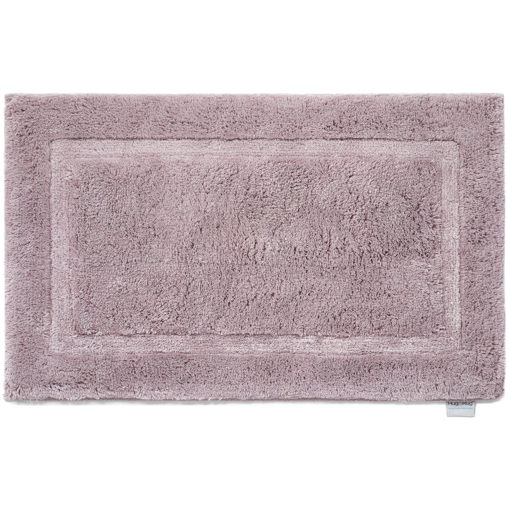 Bamboo Border Lavender Bathmat 1