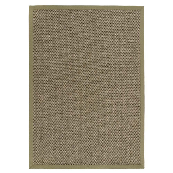 Sisal Rug Green with Sage Green Border 1