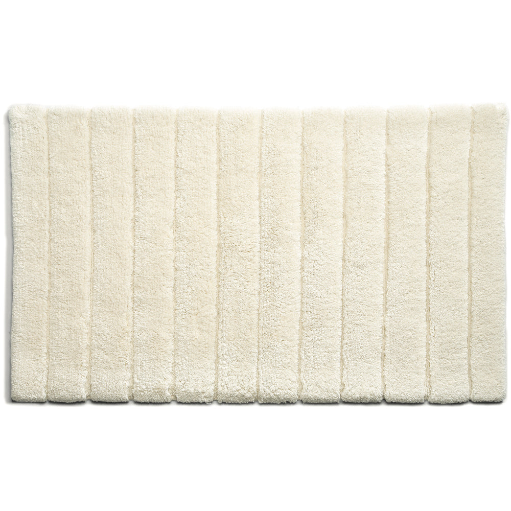 Bamboo Stripe Cream Bathmat 1