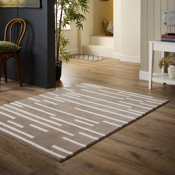 Patterned Rugs - Broken Stripe Rug