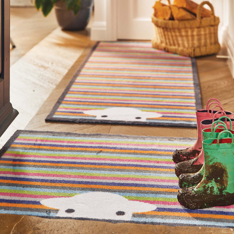 Herdy Hug Rug - Peep Stripe Herdy Washable Doormat