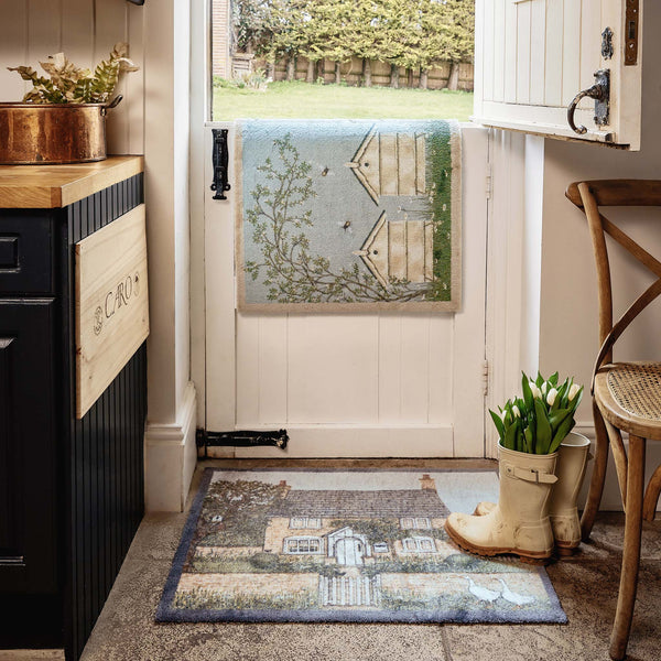 New In - Aura Country Cottage Washable Doormat