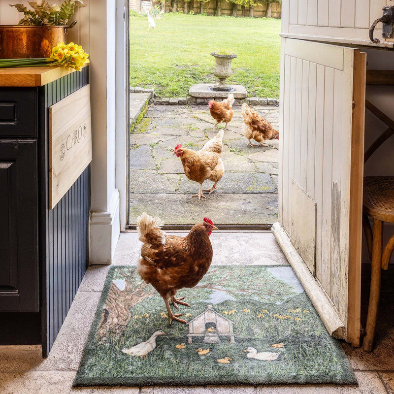 Hug Rug x Sally Swannell - Aura Duck House Washable Doormat
