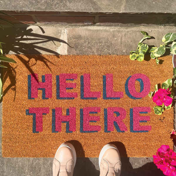 Printed Coir Border - Coir Mats - Hug at Home