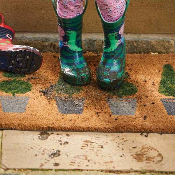 Printed Coir Topiary - Outdoor Mats - Hug at Home