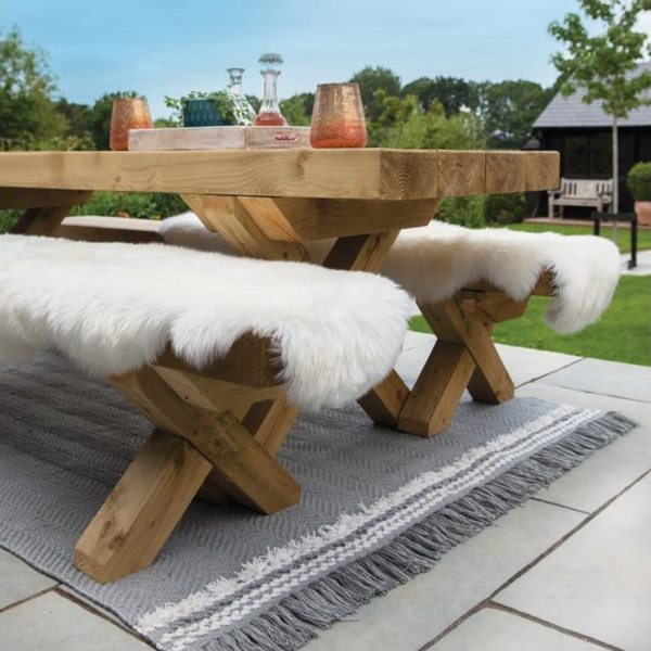 Genuine Sheepskin Natural - Sheepskin - Hug at Home