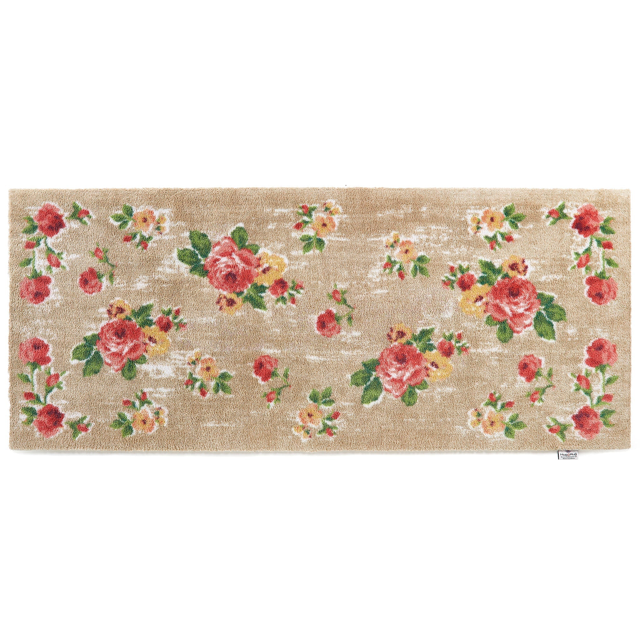 Vintage Rose Washable Runner 5