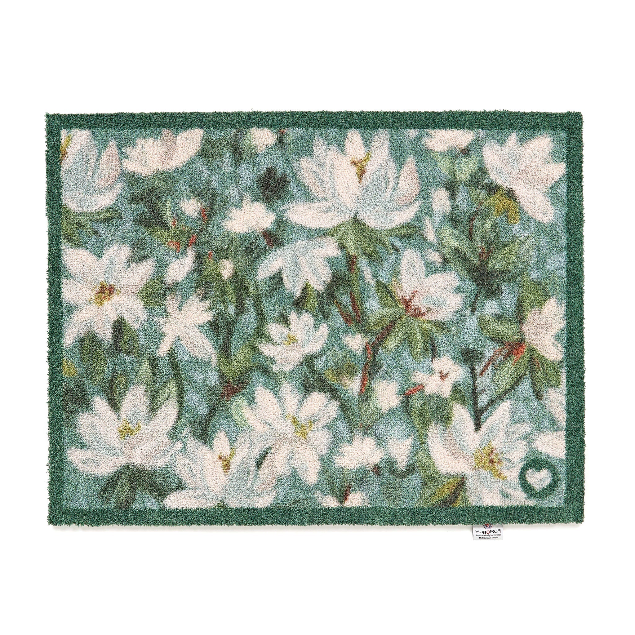 Water Lilies Washable Doormat 1