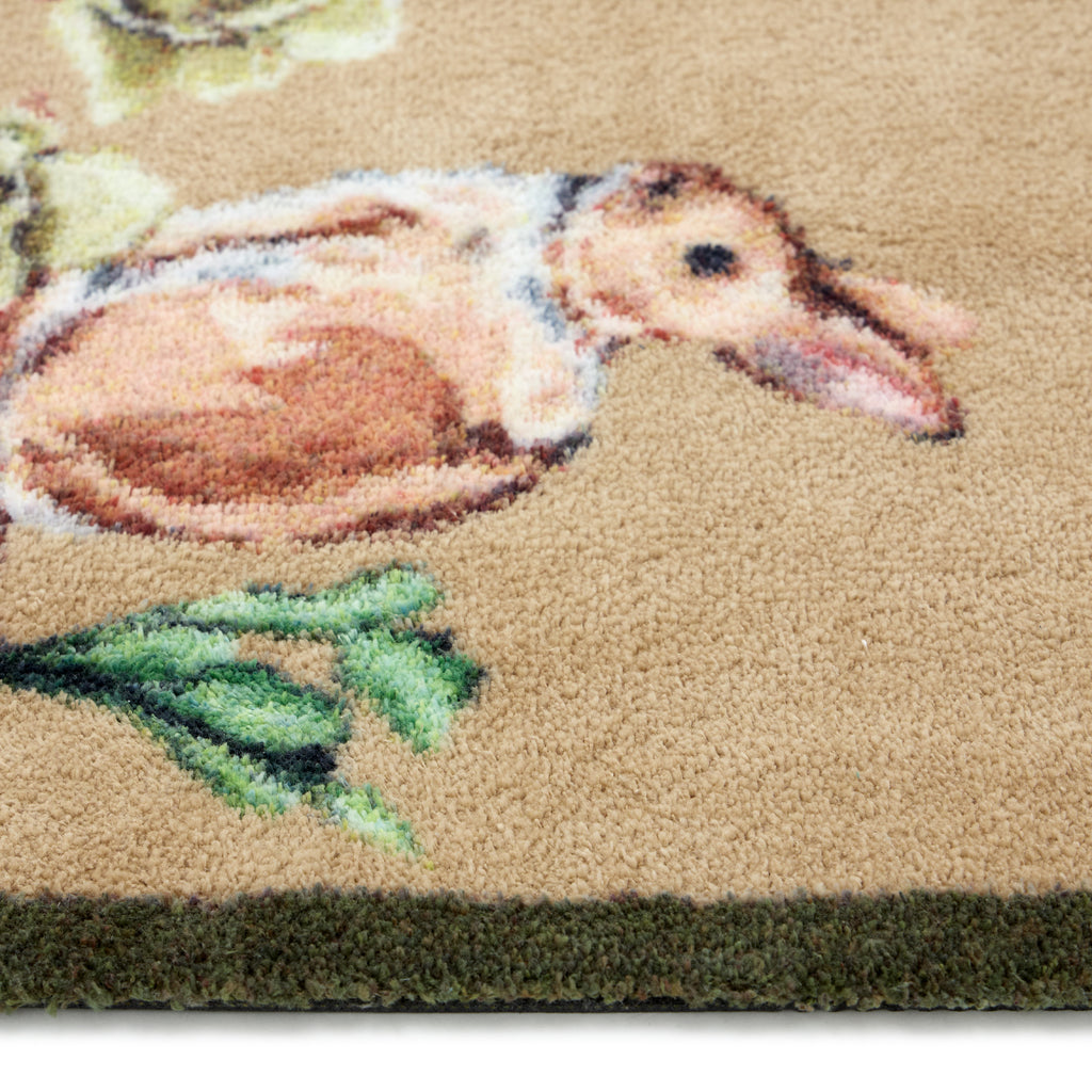 Allotment Bunnies Washable Doormat